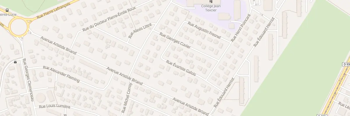 Plan du 3 Rue Evariste Galois au Grand-Quevilly