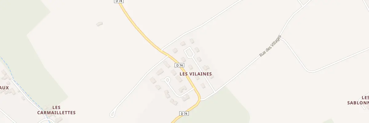 Plan du 7 Rue les Vilaines à Cangey
