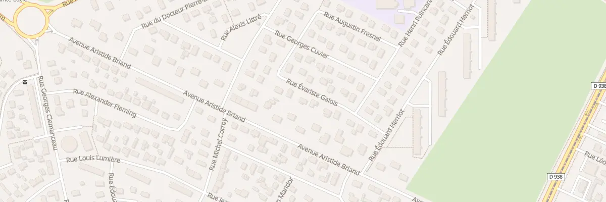 Plan du 6 Rue Evariste Galois au Grand-Quevilly