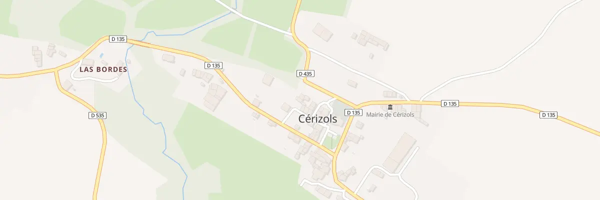 Plan du 41 Village à Cérizols
