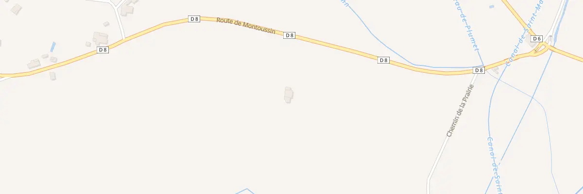 Plan du 453 Rte de Montoussin au Fousseret
