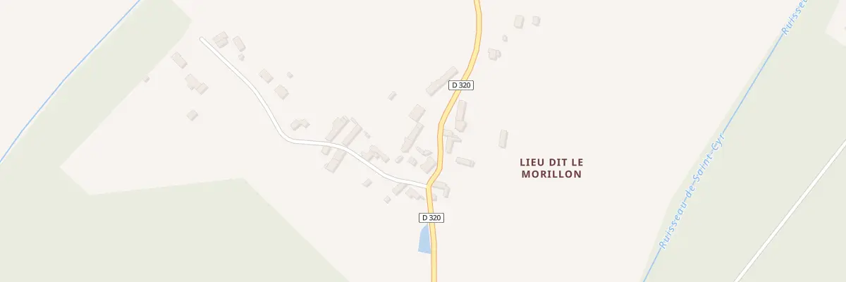 Plan du 39 Le Morillon à Louvilliers-lès-Perche