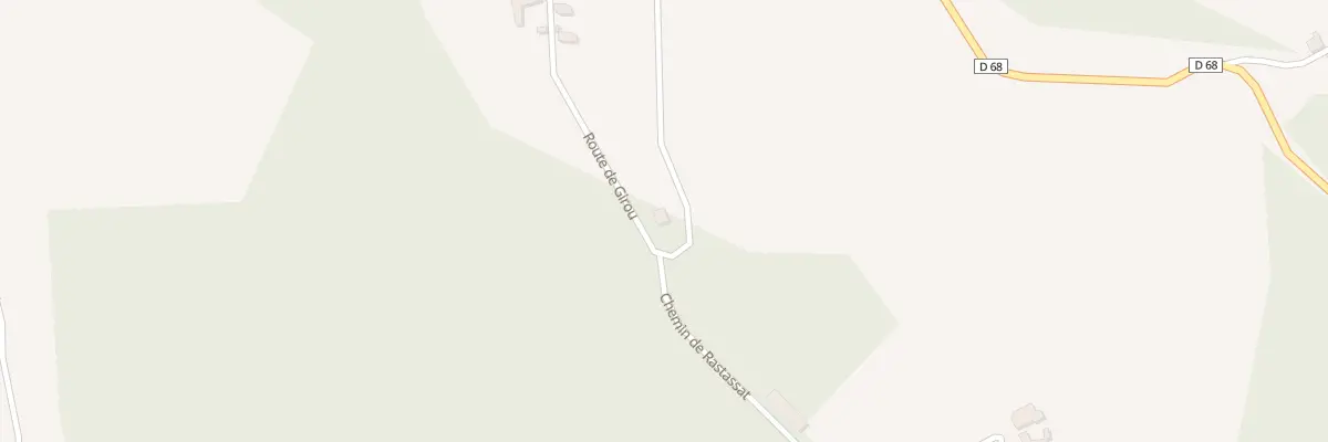 Plan du 460 Rte de Girou à Montcabrier