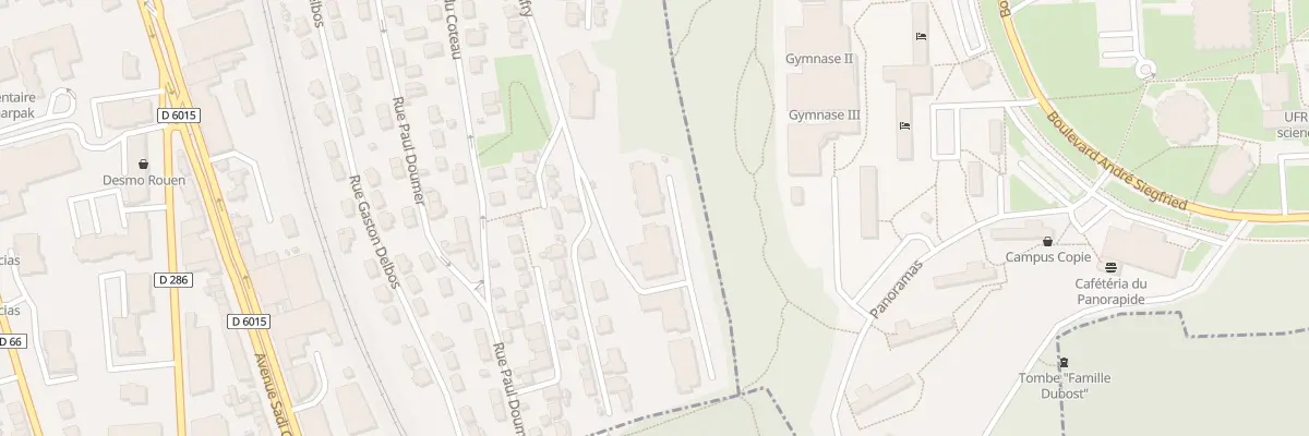 Plan du 6 Rue Georges Lanfry à Déville-lès-Rouen