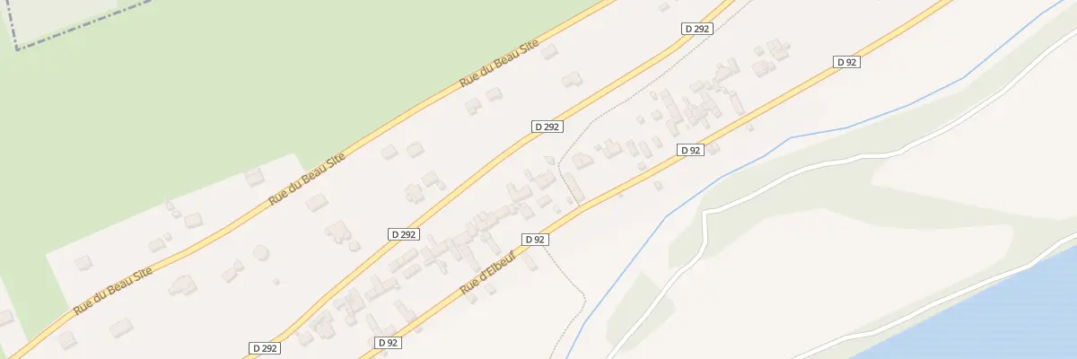 Plan du 90 Rue d’Elbeuf à Freneuse