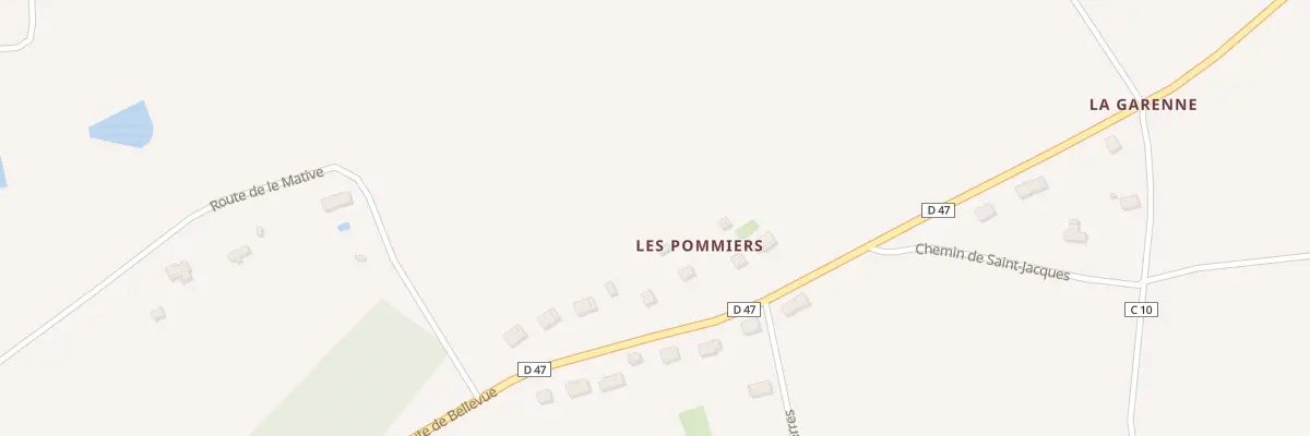 Plan du 1290 Rte de Bellevue à Saint-Yrieix-sous-Aixe