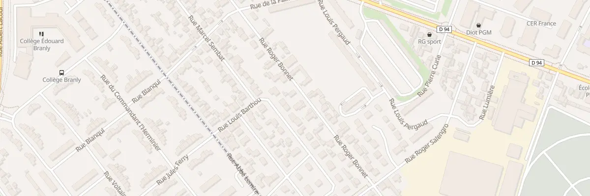 Plan du 40 Rue Roger Bonnet au Petit-Quevilly