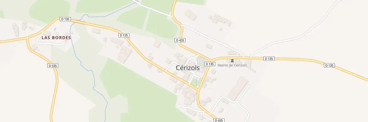Plan du 44 Village à Cérizols