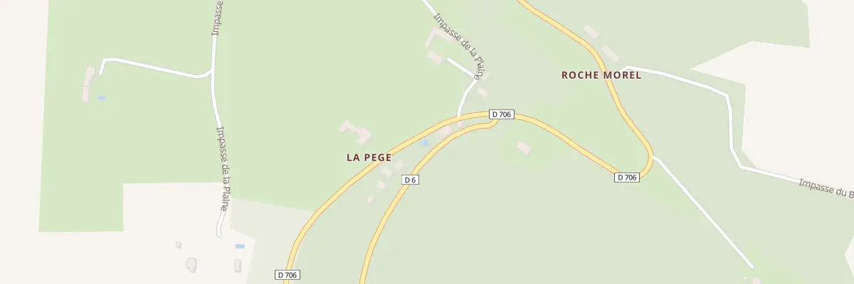Plan du 39 La Pege à Peyzac-le-Moustier