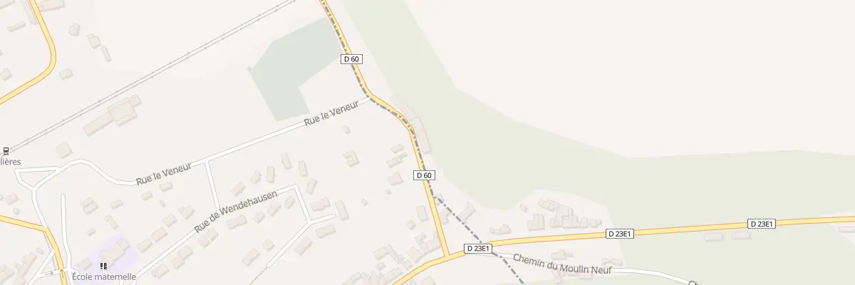 Plan du 9129 Rte de Damville à Breux-sur-Avre