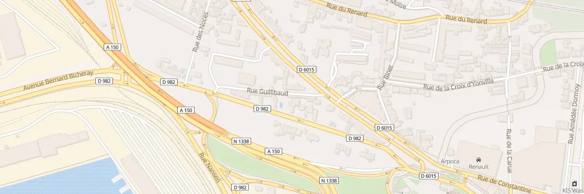 Plan du 15 Rue Guillibaud à Rouen