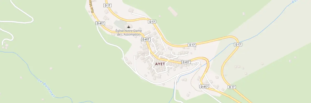 Plan du 78 Ayet à Bethmale