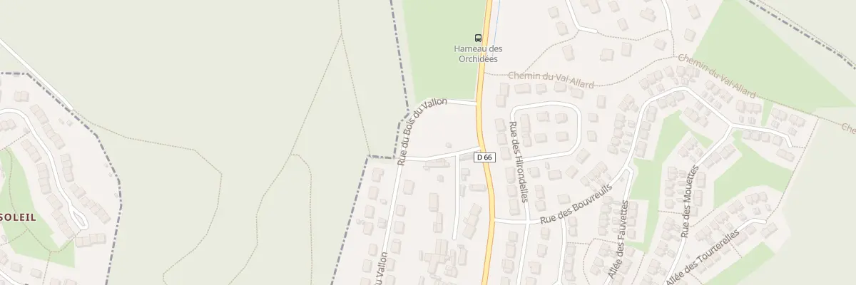 Plan du 1413 Rue des Longs Vallons à Notre-Dame-de-Bondeville