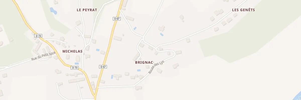 Plan du 13 Rte des Lys à Tourtoirac