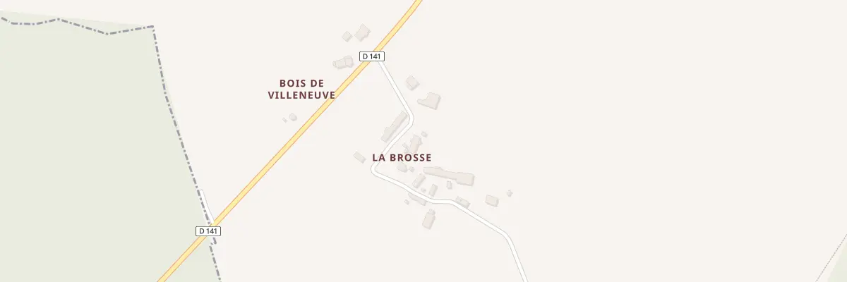 Plan du 5 La Brosse à Droué
