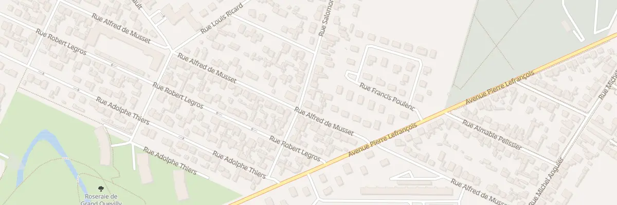 Plan du 57 Rue Alfred de Musset au Grand-Quevilly