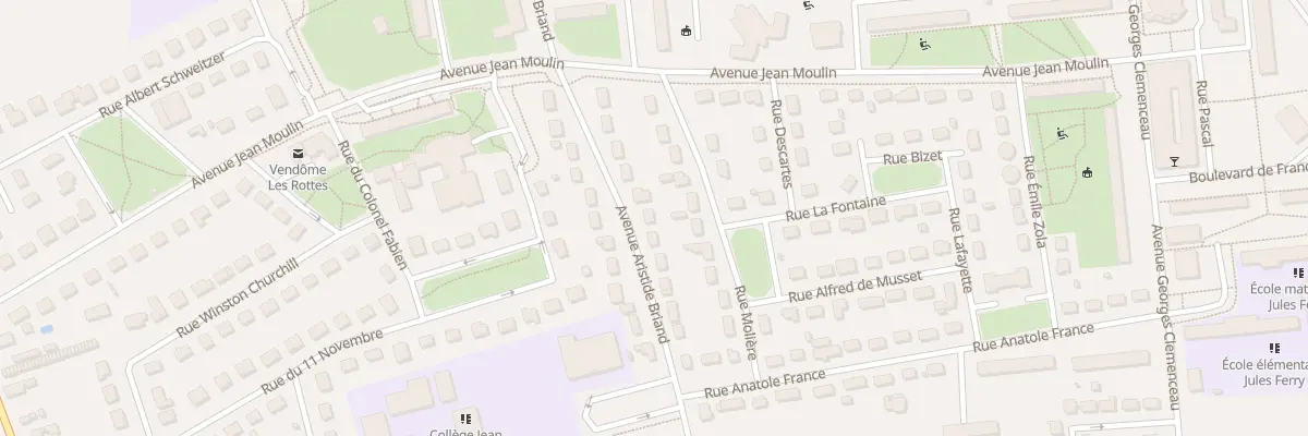 Plan du 29 Av Aristide Briand à Vendôme