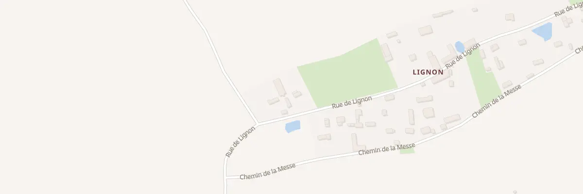 Plan du 1 Rue de Lignon à Venon
