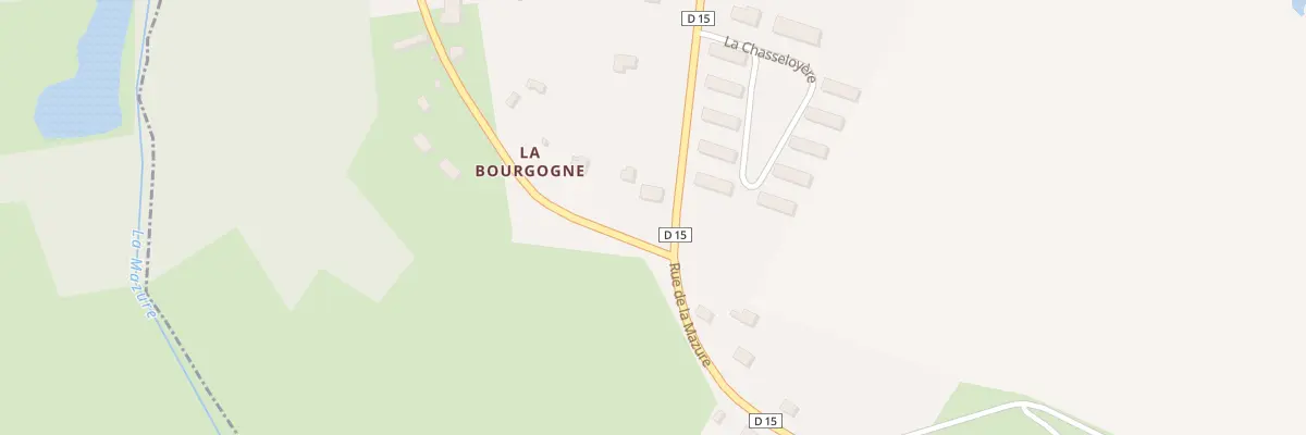 Plan du 1 La Bourgogne à Combres