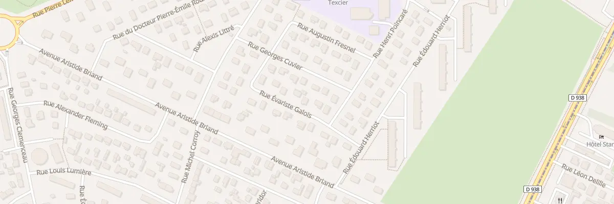Plan du 9 Rue Evariste Galois au Grand-Quevilly