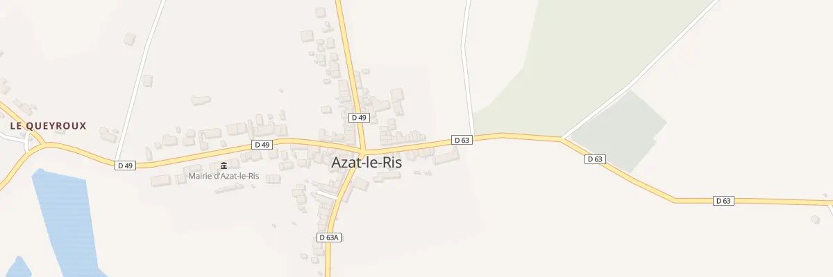 Plan du 9 Rue du Prieuré à Azat-le-Ris