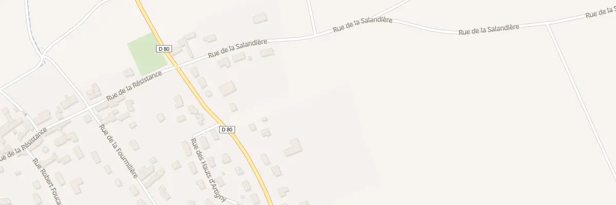 Plan du 11 Rue de la Loire à Chargé