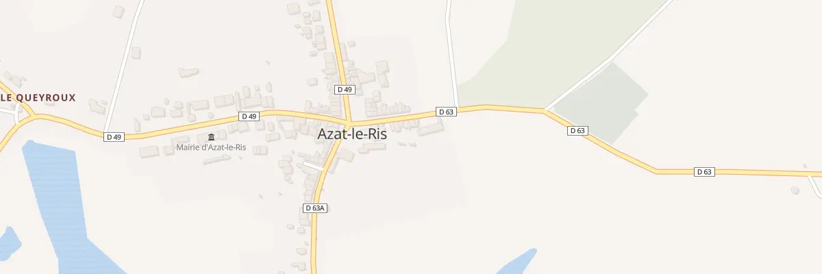 Plan du 6 Rue du Prieuré à Azat-le-Ris