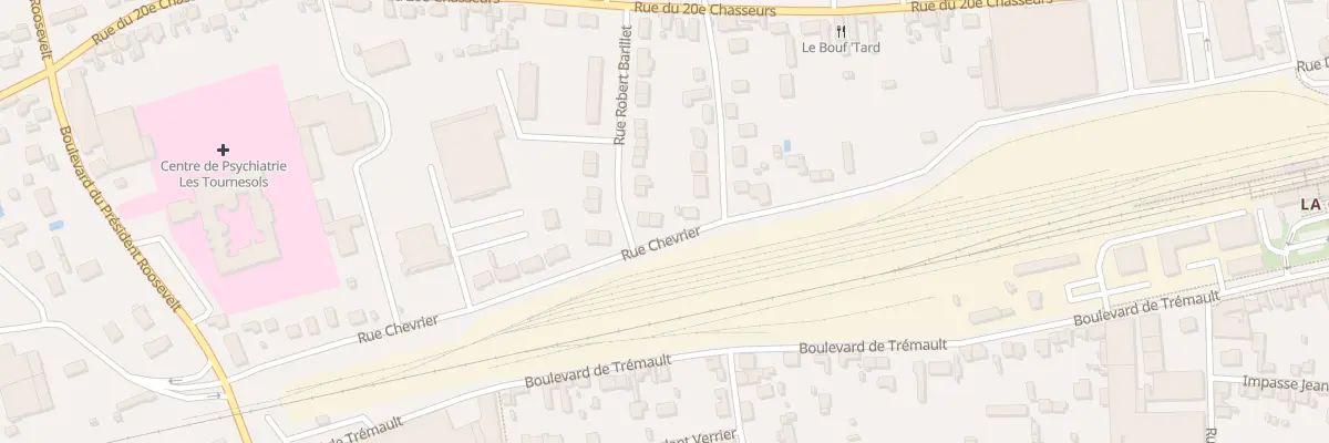 Plan du 34 Rue Chevrier à Vendôme