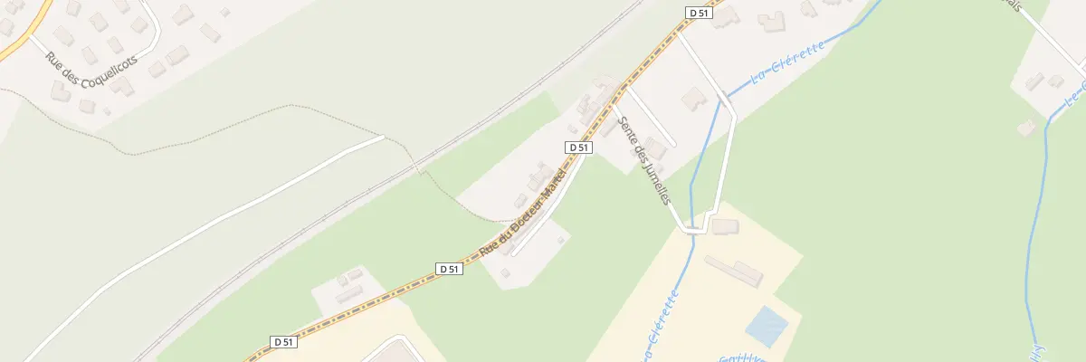 Plan du 5134 Cote de Monville à Eslettes