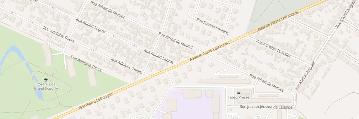Plan du 20 Rue Pierre Lefrançois au Grand-Quevilly