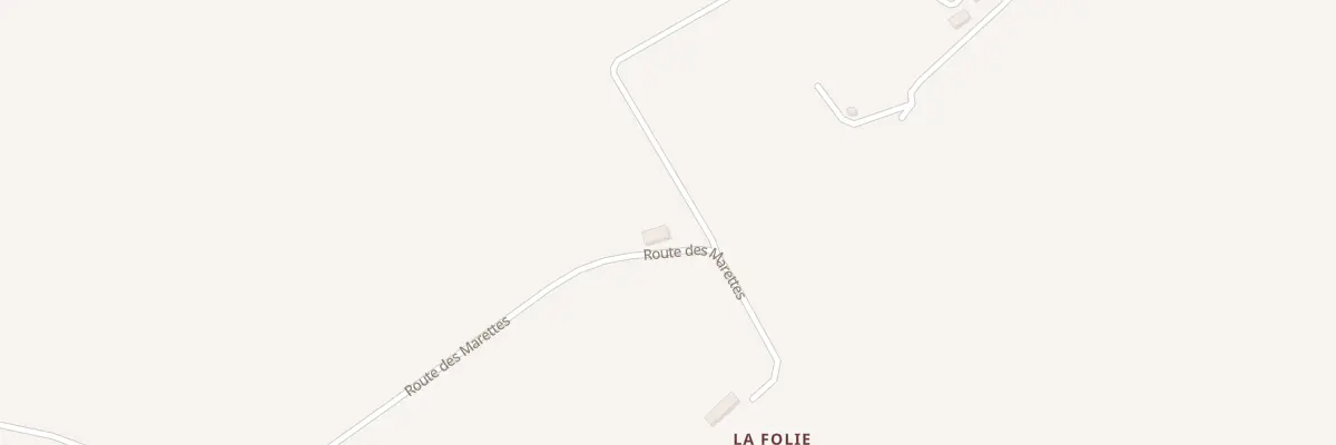 Plan du 923 Rte des Marettes à Sierville