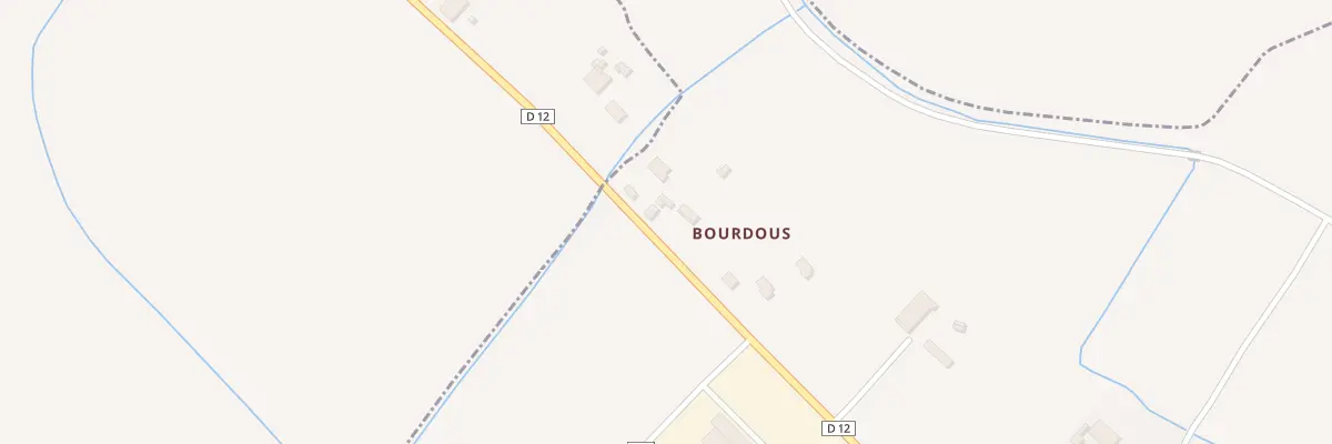 Plan du 1330 Rte de Bourdous à Saint-Aignan