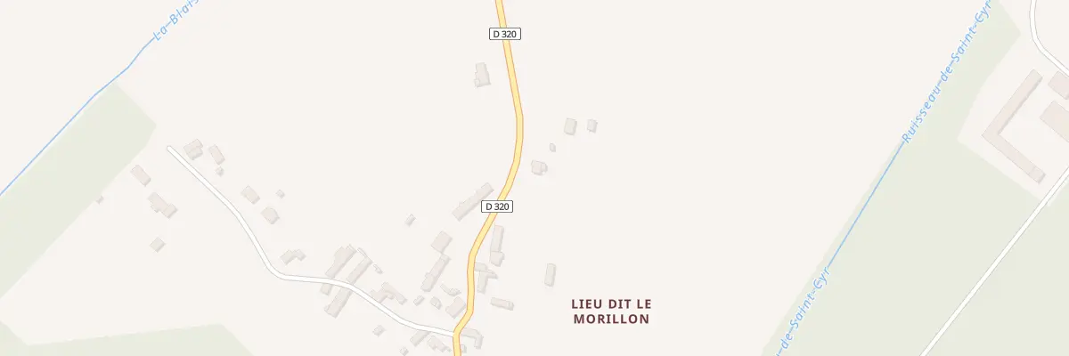 Plan du 4 Le Morillon à Louvilliers-lès-Perche