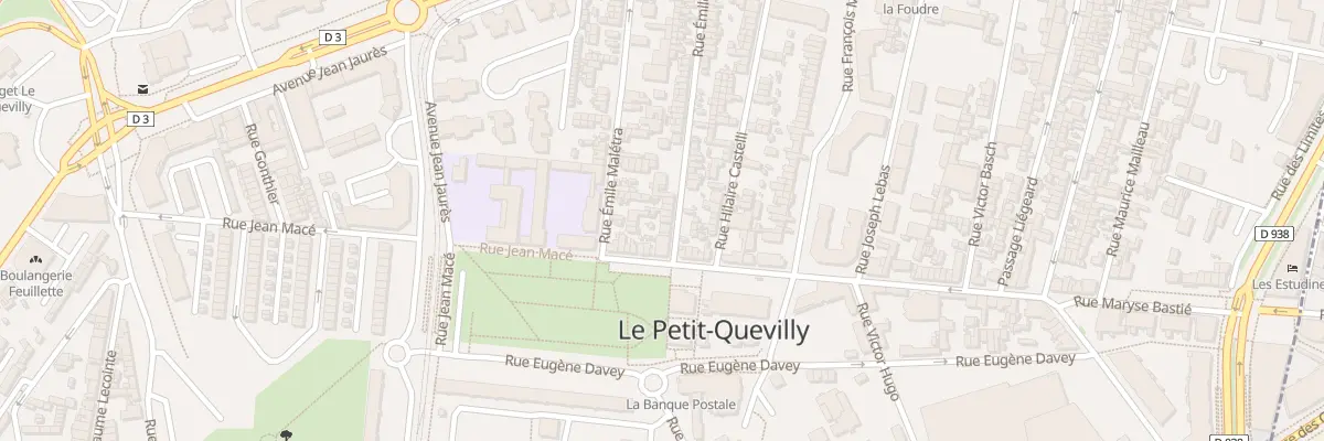 Plan du 70 Rue Emile Zola au Petit-Quevilly