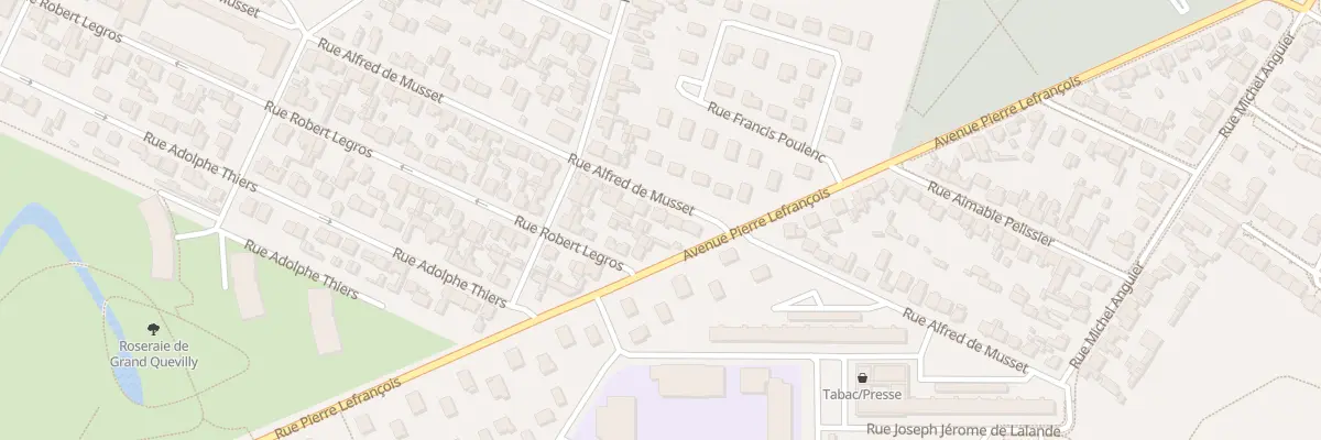Plan du 88 Rue Alfred de Musset au Grand-Quevilly