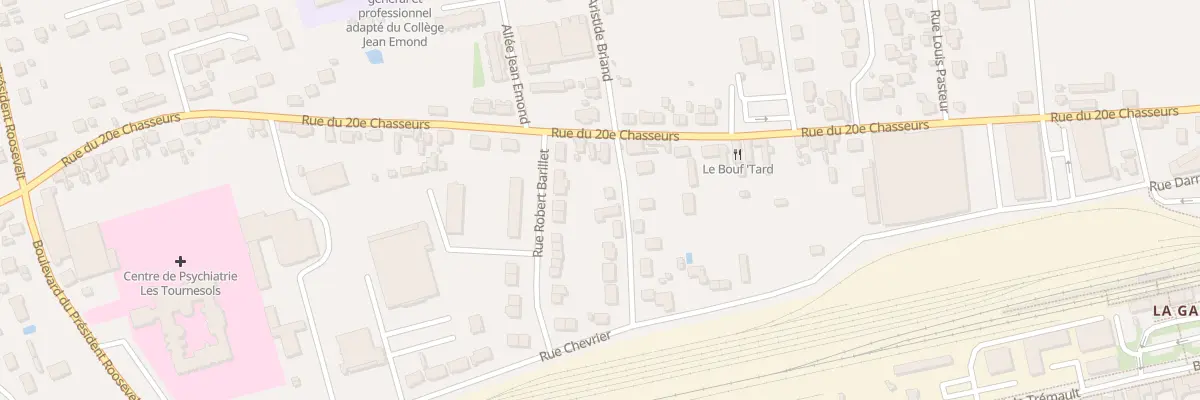 Plan du 48 Rue Chevrier à Vendôme