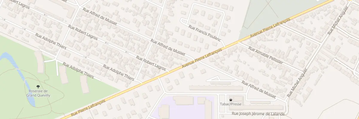 Plan du 90 Rue Alfred de Musset au Grand-Quevilly