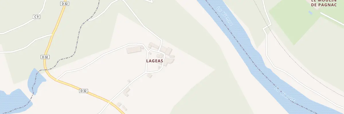 Plan du 5147 Lageas à Saint-Yrieix-sous-Aixe
