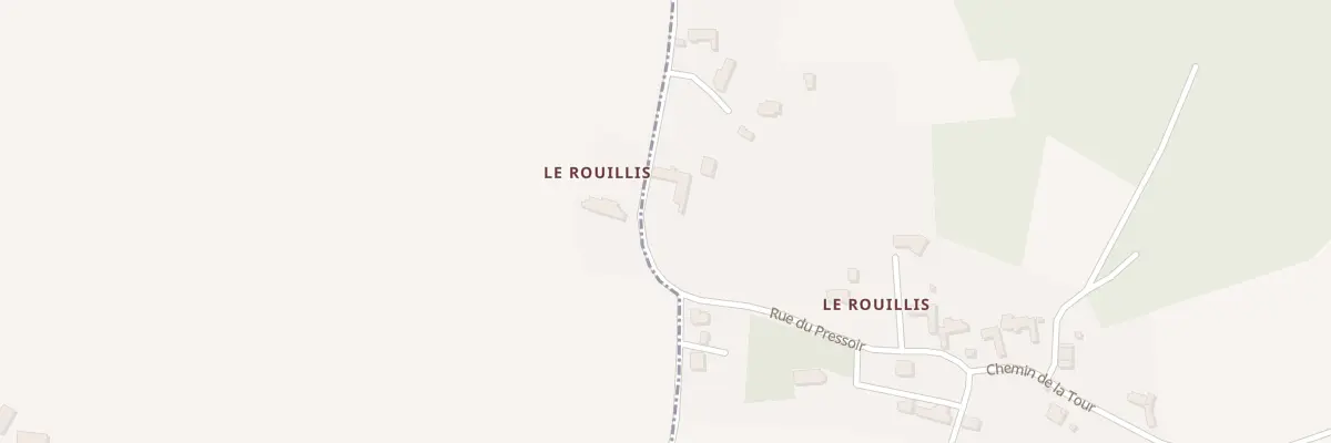 Plan du 12 Rue du Pressoir à Rahart
