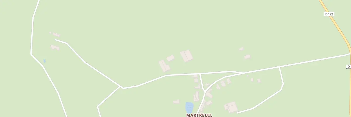 Plan du 5574 Martreuil à La Trimouille