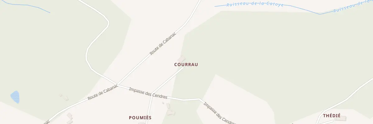 Plan du 5006 Las Milleros à Gariès