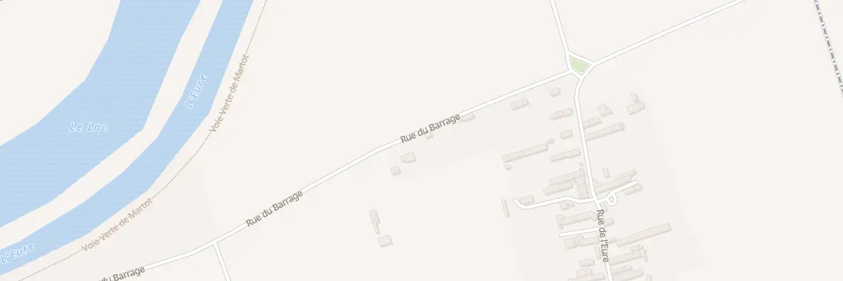 Plan du 5 Rue du Barrage à Martot
