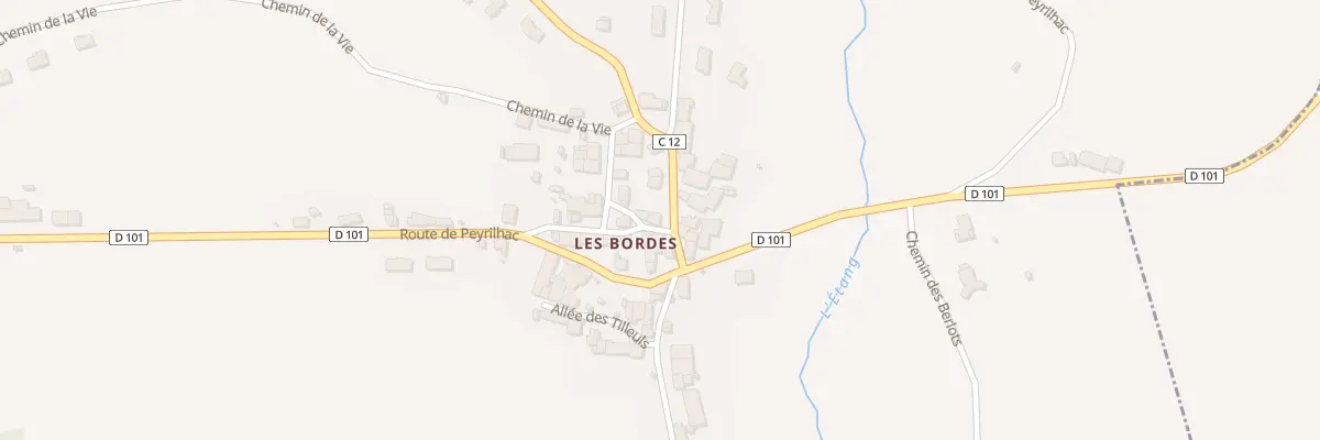 Plan du 5250 Rue Monte à Regrets à Oradour-sur-Glane