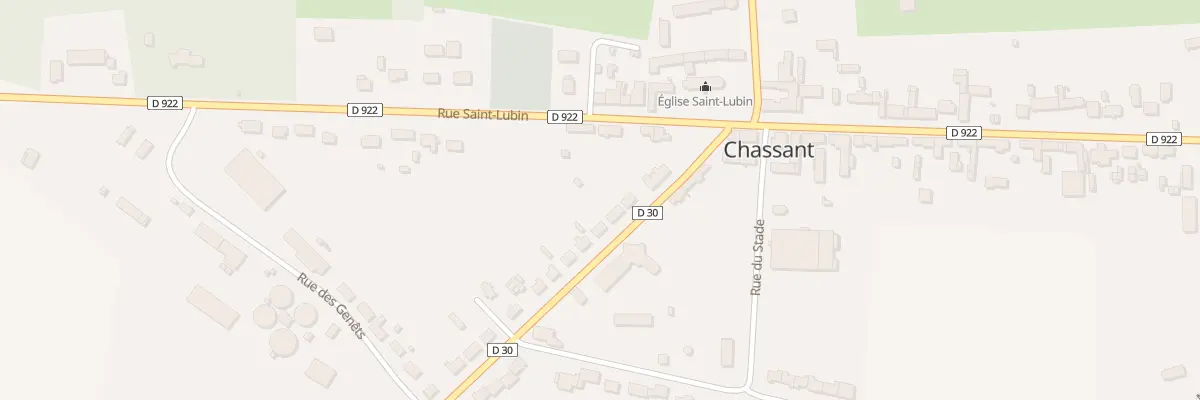 Plan du 5 Rue des Acacias à Chassant