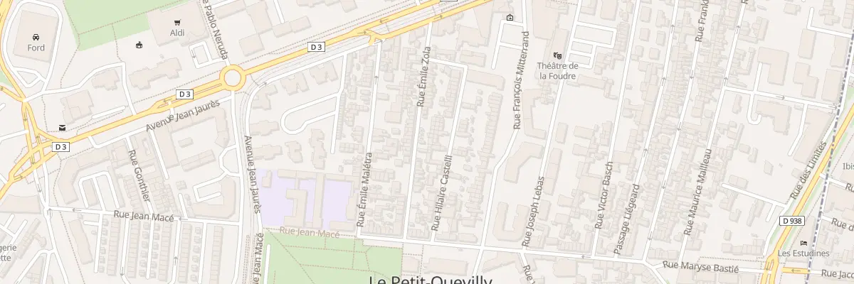 Plan du 37 Rue Emile Zola au Petit-Quevilly