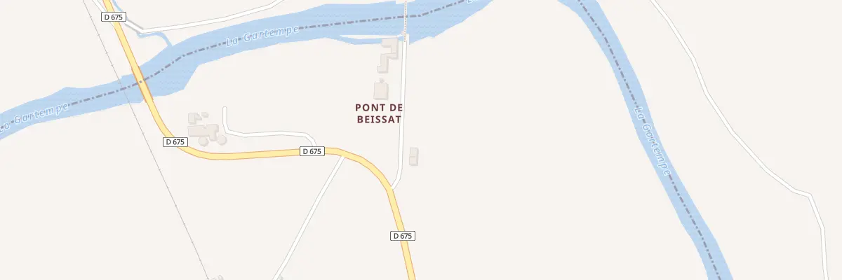 Plan du 5008 La Chèze à Peyrat-de-Bellac