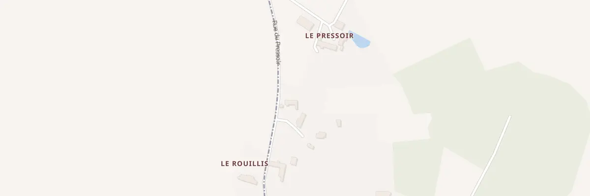 Plan du 16 Rue du Pressoir à Rahart
