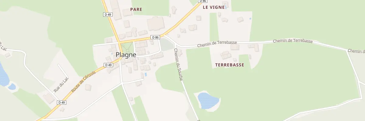 Plan du 17A Terrebasse à Plagne