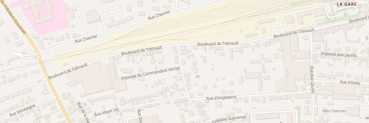 Plan du 63 Rue du Commandant Verrier à Vendôme