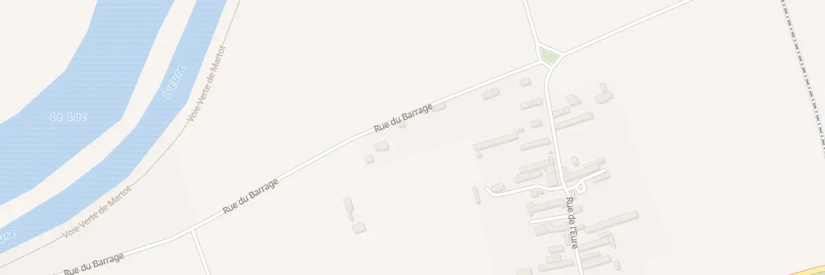 Plan du 5B Rue du Barrage à Martot